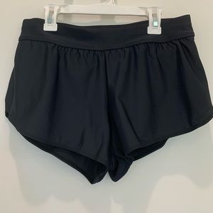 ALL IN MOTION black swim shorts size XS